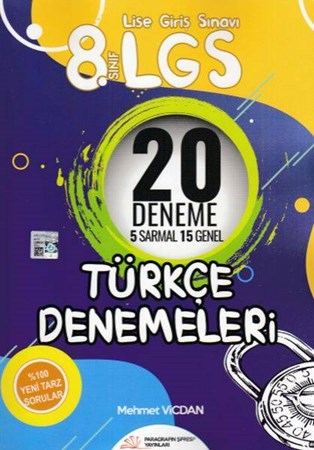 Paragrafın Şifresi 8. Sınıf Lgs 20 Deneme 5 Sarmal 15 Genel Deneme Yeni