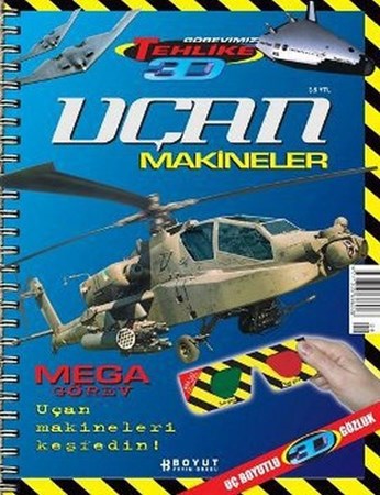 3D Çocuk Dergisi Uçan Makineler