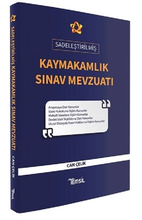 Sadeleştirilmiş Kaymakamlık Sınav Mevzuatı