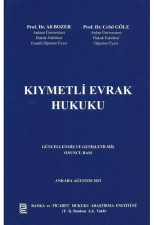 Kıymetli Evrak Hukuku