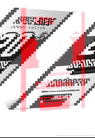 KPSS 2026 Genel Kültür Coğrafya Tamamı Çözümlü 20 Deneme