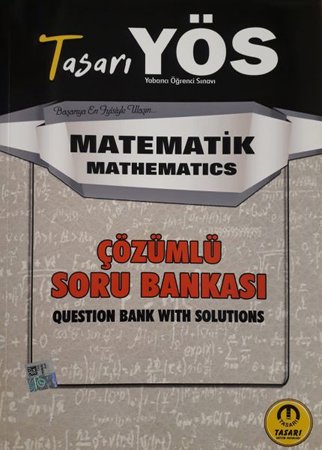 Tasarı YÖS Matematik Çözümlü Soru Bankası 2020 (Yeni)