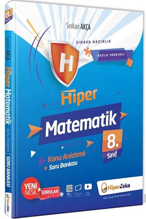 8. Sınıf LGS Hiper Matematik Konu Anlatımlı Soru Bankası