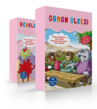 2. ve 3. Sınıf Renkler Sınıfı Orman Ülkesi Dizisi 10 Kitap