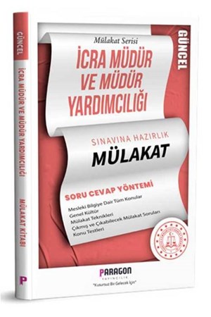 2023 Güncel İcra Müdür ve Müdür Yardımcılığı Mülakat