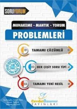 Cevdet Özsever Muhakeme Mantık Yorum Problemleri Tamamı Çözümlü Ales Tarzı