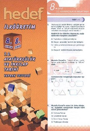 İlköğretim 8. Sınıf T.c Atatürkçülük Ve İnkılap Tarihi Yaprak Testleri