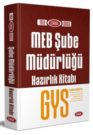 Milli Eğitim Bakanlığı Şube Müdürlüğü GYS Hazırlık Kitabı