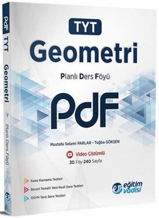 TYT Geometri Planlı Ders Föyü Video Çözümlü