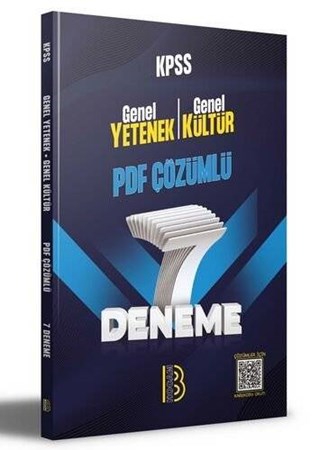 Benim Hocam KPSS Genel Yetenek Genel Kültür PDF Çözümlü 7 Deneme