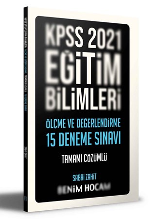 2021 Eğitim Bilimleri Ölçme ve Değerlendirme Tamamı Çözümlü 15 Deneme