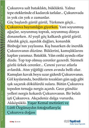 Çukurova Bayramlığın Giyerken