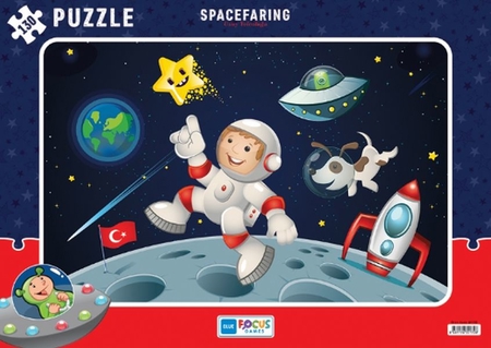 Blue Focus Spacefaring (Uzay Yolculuğu) - Puzzle 130 Parça