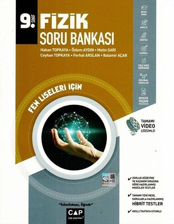 9. Sınıf Fen Lisesi Fizik Soru Bankası