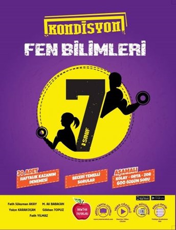 7. SINIF KONDİSYON FEN BİLİMLERİ DENEME