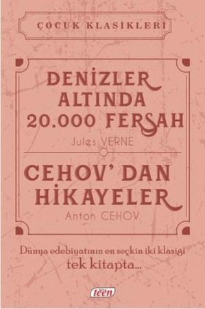 Çocuk Klasikleri - Denizler Altında 20.000 Fersah - Cehovdan Hikayeler (Ciltli)