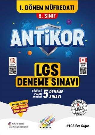 Fdd Lgs 1.dönem Antikor Çözümlü 5 Deneme Sınavı