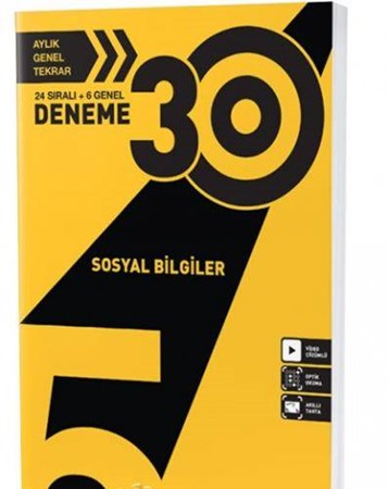 5. Sınıf Sosyal Bilgiler 30 lu Deneme