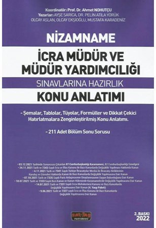 İcra Müdür ve Müdür Yardımcılığı Sınavlarına Hazırlık (Konu Anlatımı)