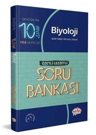 Editör 10. Sınıf Biyoloji Özetli Lezzetli Soru Bankası