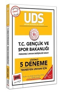 Yargı Yayınları 2020 Uds T.c. Gençlik Ve Spor Bakanlığı Teknisyen Unvanı İçin Çözümlü 5 Deneme