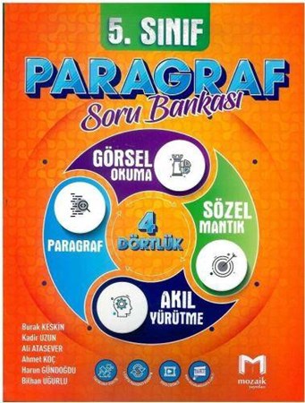 5. Sınıf Paragraf Mozaik Soru Bankası