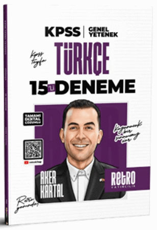 2026 KPSS Genel Yetenek Türkçe 15'li Deneme