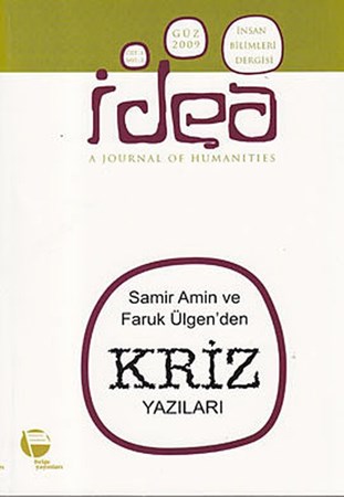 İdea Sayı 2 İnsan Bilimleri Dergisi