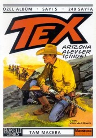 Tex Özel Albüm Sayı 5 Arizona Alevler İçinde