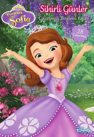 Disney Prenses Sofia - Sihirli Günler Çıkartmalı Boyama Kitabı