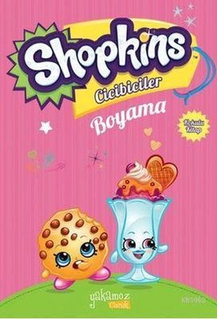 Shopkins Cicibiciler Boyama Kitabı-Açık Pembe