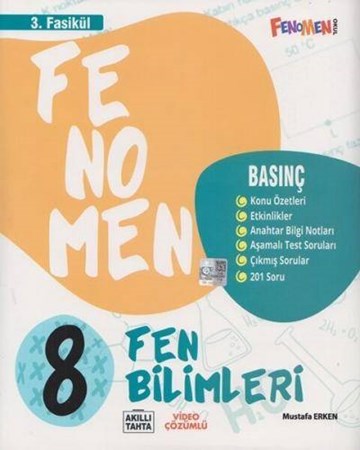 8. Sınıf Fen Bilimleri Fenomen Fasikül 3 Basınç