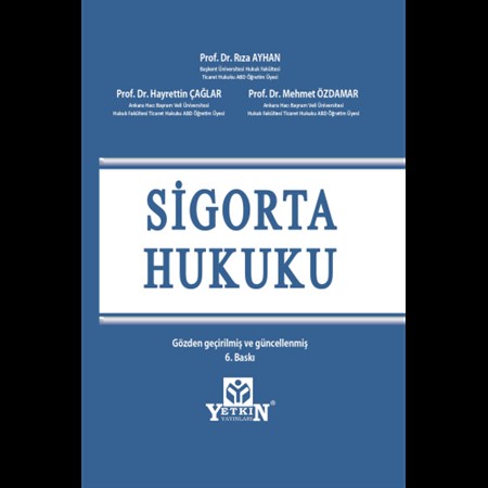 Sigorta Hukuku Ders Kitabı