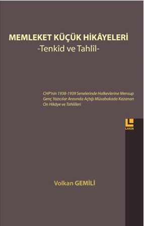 Memleket Küçük Hikayeleri Tenkid Ve Tahlil