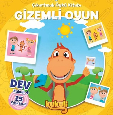 Kukuli-Gizemli Oyun-Çıkartmalı Öykü Kitabı