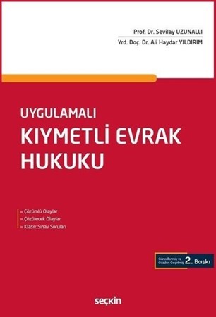 Uygulamalı Kıymetli Evrak Hukuku