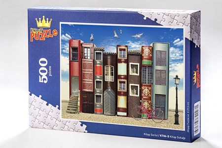 Kitap Serisi Kitap Sokağı 500 Parça Puzzle Kt06 D