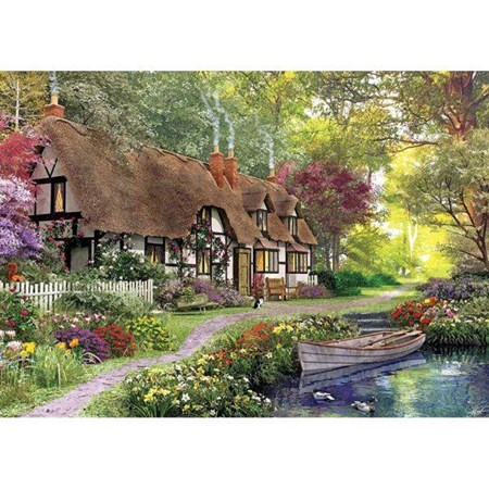 Ks Games Woodland Walk Cottage 1000 Parça Puzzle 11354