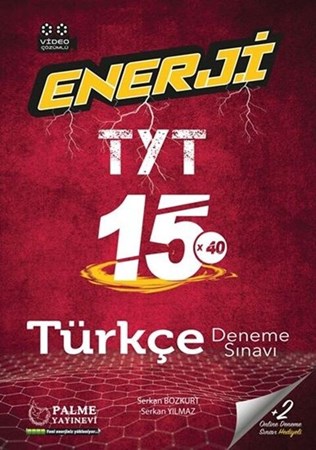 Palme 2021 Enerji Tyt 15X40 Türkçe Deneme Sınavı