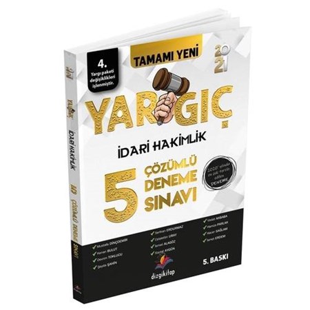YARGIÇ İdari Hakimlik Çözümlü 5 Deneme Sınavı