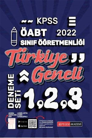 ÖABT Sınıf Öğretmenliği Türkiye Geneli 3 Deneme (1-2-3)