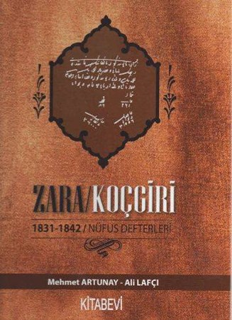 Zara Koçgiri 1831 1842 Nüfus Defterleri Ciltli