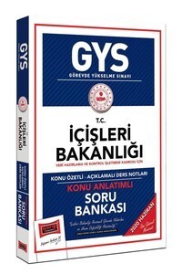 Yargı Yayınları Gys T.c. İçişleri Bakanlığı Veri Hazırlama Ve Kontrol İşletmeni Kadrosu İçin Konu Anlatımlı Soru Bankası