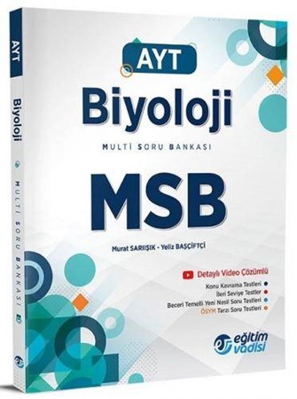 AYT Biyoloji MSB Multi Soru Bankası Video Çözümlü