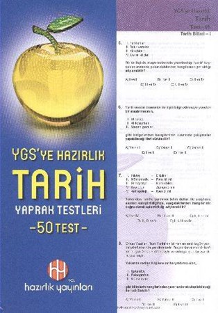Ygs'ye Hazırlık Tarih Yaprak Testleri 50 Test