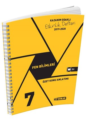 7. Sınıf Fen Bilimleri Özet Konu Anlatımı Etkinlik Defteri