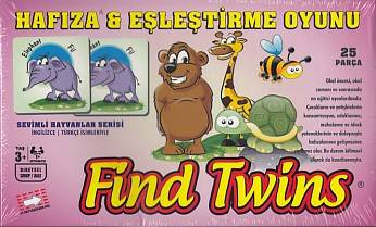 Hafıza Eşleştirme Oyunu Sevimli Hayvanlar Serisi 25 Parça