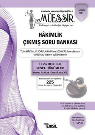 MÜESSİR Ceza Hukuku Genel Hükümler Çıkmış Soru Bankası Çözümlü