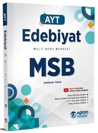 AYT Edebiyat MSB Multi Soru Bankası Video Çözümlü