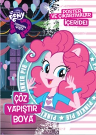 My Little Pony EQ Girls Çöz Yapıştır Boya - 3
